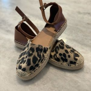 Leopard espadrilles